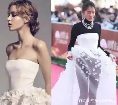 对比之下，国内的女明星也太保守了，为防走光衣服都要缝起来？